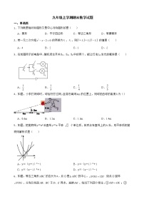 江西省吉安市峡江县2022年九年级上学期期末数学试题（附答案）