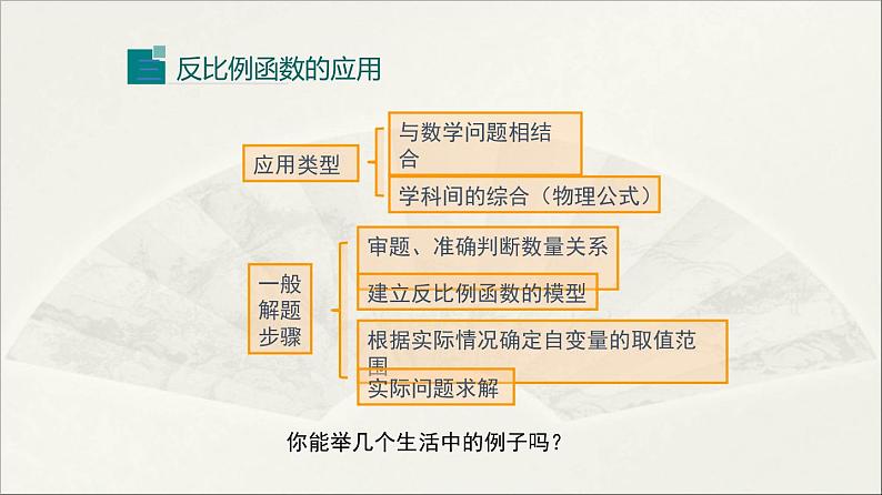 北师大版 初中数学 九年级上册 第六章 反比例函数【复习课件】第6页