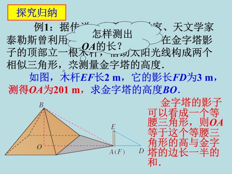 27.2.3 相似三角形应用举例  课件03