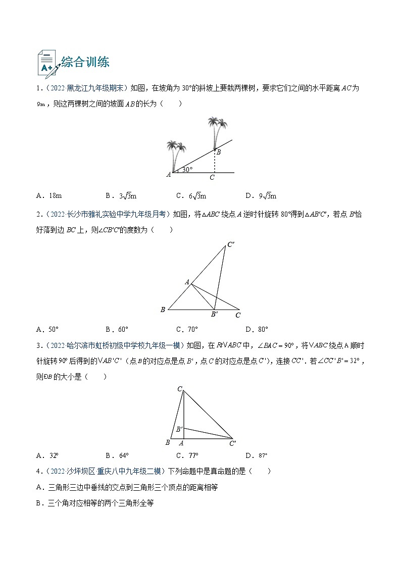 专题17 等腰、等边三角形（讲通）-【讲通练透】中考数学一轮（全国通用）（学生版）第3页