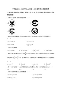 山西省宁武县2022-2023学年八年级（上）数学期末模拟测试(解析版)