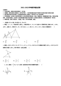 浙江省宁波市明望中学2021-2022学年中考试题猜想数学试卷含解析