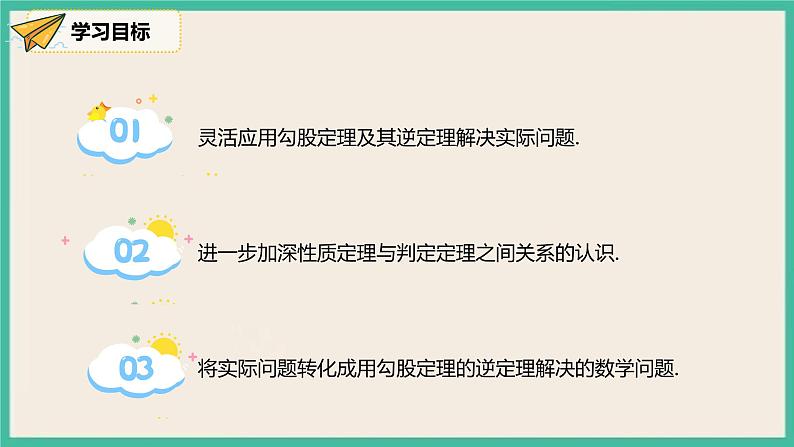 人教版数学八下 17.2.2《勾股定理逆定理的应用》课件02