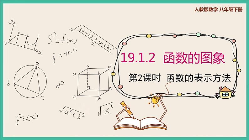 人教版数学八下 19.1.2.2《函数的表示方法》课件01