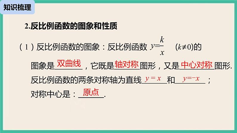 26《反比例函数小结课》课件第6页