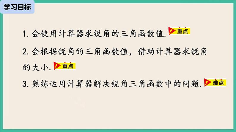 28.1.5《 锐角三角函数》课件第3页