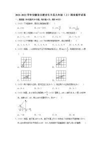 安徽省合肥市长丰县2021-2022学年九年级（上）期末数学试卷(含答案)