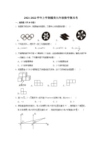 福建省莆田市擢英中学2022届九年级上学期期末考试数学试卷(含答案)