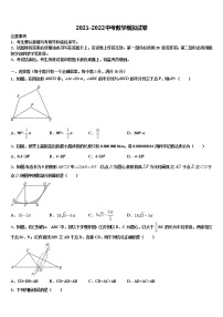 重庆市全善中学巴南中学2021-2022学年中考数学押题试卷含解析