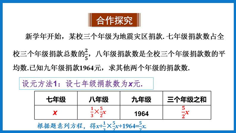 第2课时 一元一次方程的实际应用第6页