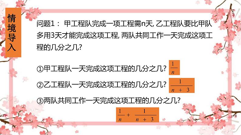 人教版八上 15.2.2 分式的加减课件第3页