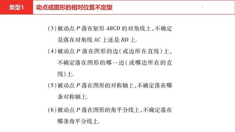 中考总复习数学（河南地区）题型一几何图形的折叠与动点问题课件05