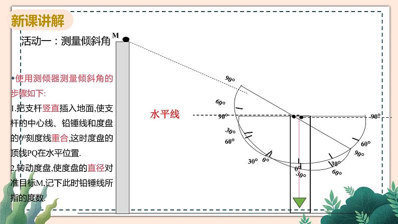 1.6《利用三角函数测高》课件06