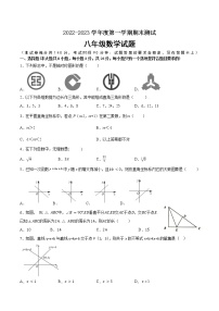 江苏省徐州市2022-2023学年八年级上学期数学期末备考卷Ⅰ（有答案）