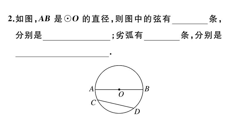 北师大版九年级数学下第三章圆3.1 圆课后练习课件03