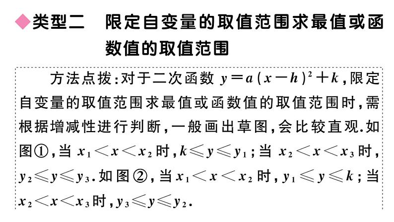 北师大版九年级数学下第二章二次函数解题技巧专题：二次函数的最值及函数值的取值范围课后练习课件第4页