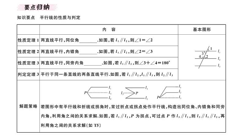 北师大版八年级数学上第七章平行线的证明7.4平行线的性质课堂习题课件02