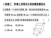 北师大版八年级数学上第一章勾股定理解题技巧专题：利用勾股定理求最短路径长课后习题课件