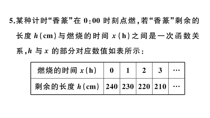 北师大版八年级数学上第四章一次函数易错易混集训：一次函数课后习题课件第7页