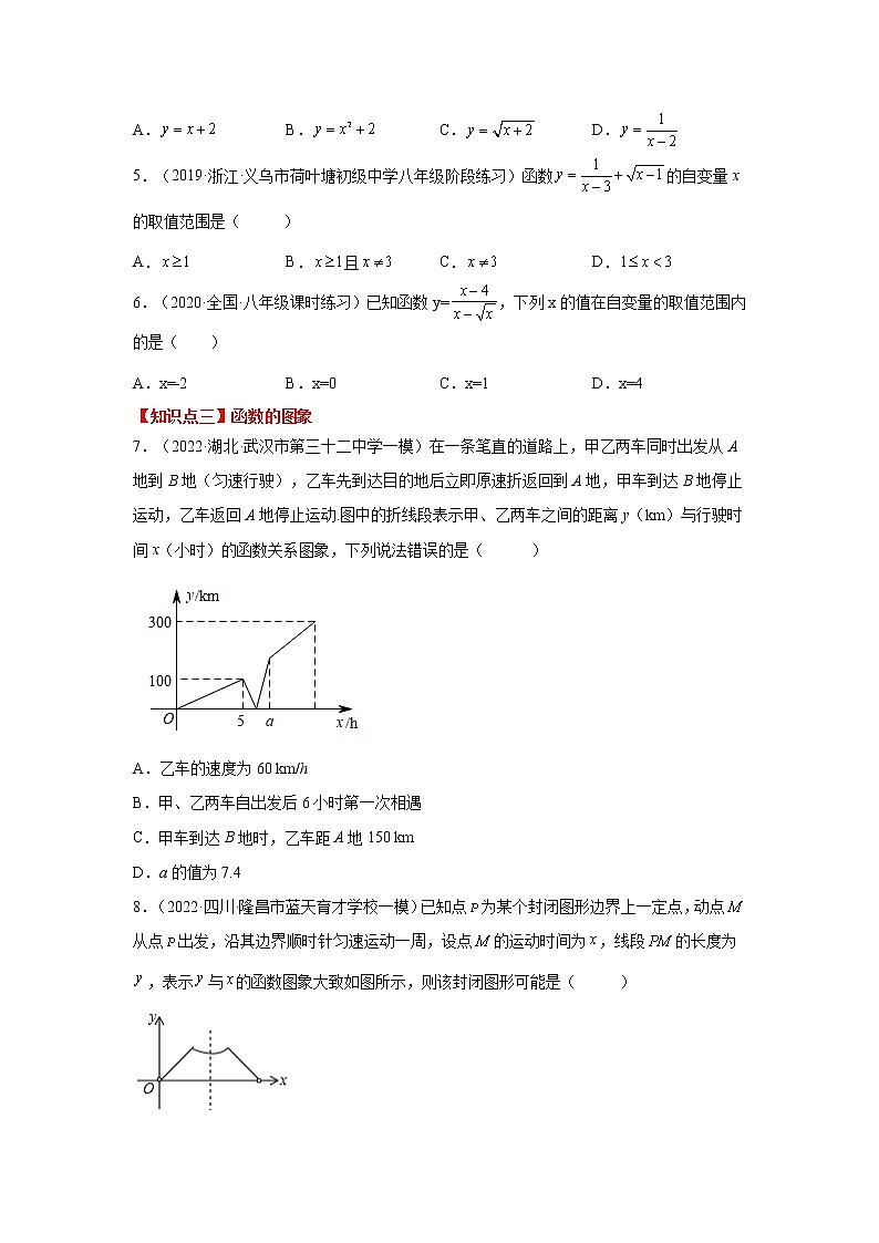 专题 19.46 一次函数常考知识点分类训练专题（巩固篇1）（专项练习）-八年级数学下册基础知识专项讲练（人教版）第2页