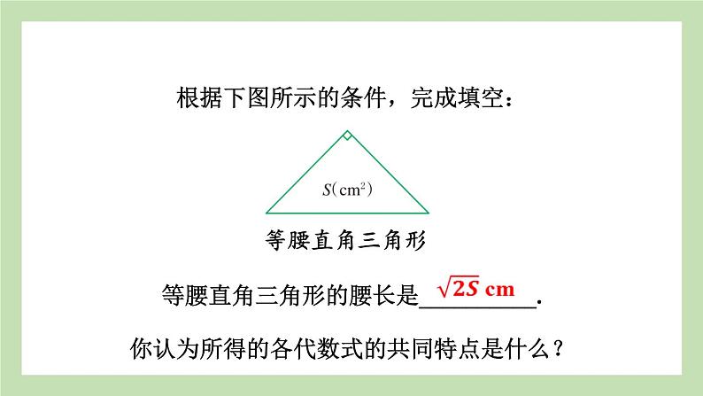 1.1 二次根式 （课件） 浙教版八年级数学下册06