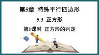 初中数学浙教版八年级下册5.3 正方形课堂教学课件ppt