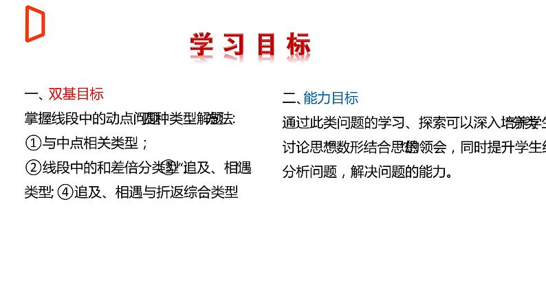 【期末满分冲刺】2022-2023学年-北师大版数学七年级上册——压轴题系列一《线段的动点问题》期末复习精讲精练（课件）03