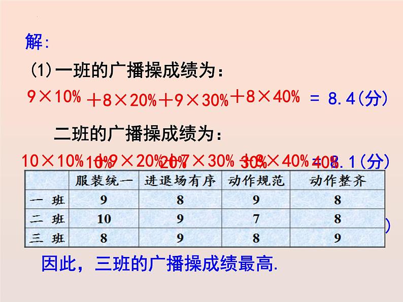 八年级数学北师大版上册 6.1 平均数   课件206