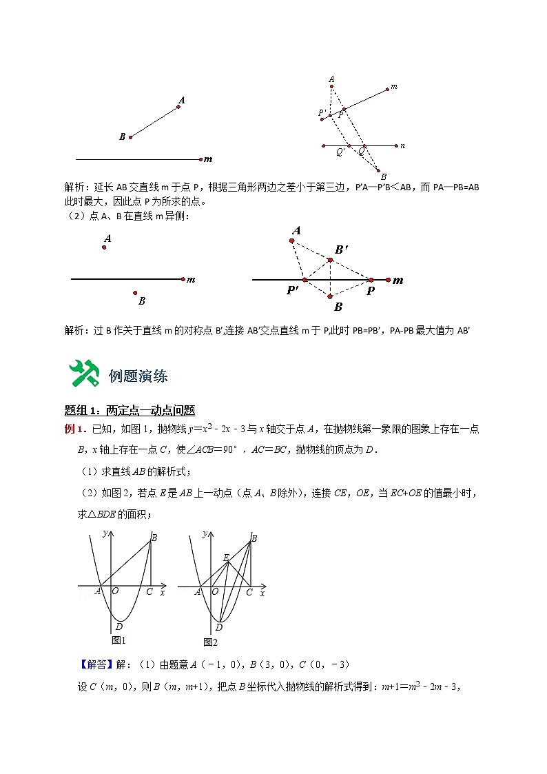 专题02 将军饮马求最小值1-对称-中考数学压轴题满分突破之二次函数篇（全国通用）03