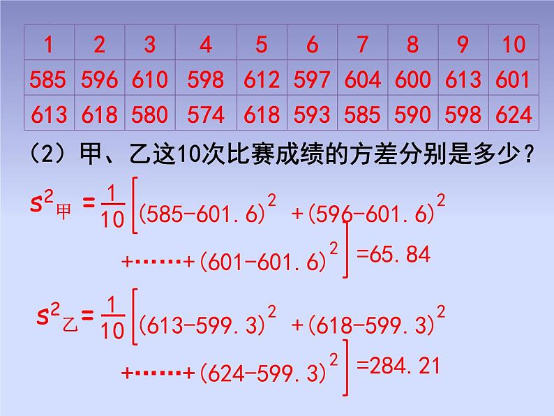 八年级数学北师大版上册 6.4  数据的离散程度   课件1第7页