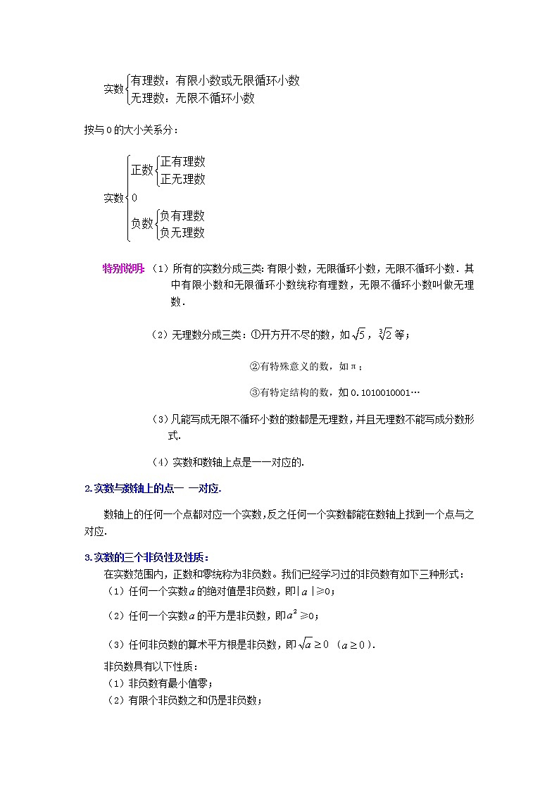 专题4.12 《实数》全章复习与巩固（知识讲解）-八年级数学上册基础知识专项讲练（苏科版）02