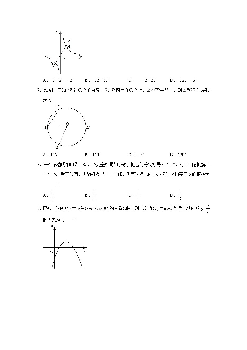 2022-2023学年贵州省黔西南州兴仁市市黔龙、黔峰、金成学校人教版九年级（上）期中数学试卷（a卷）(解析版)02