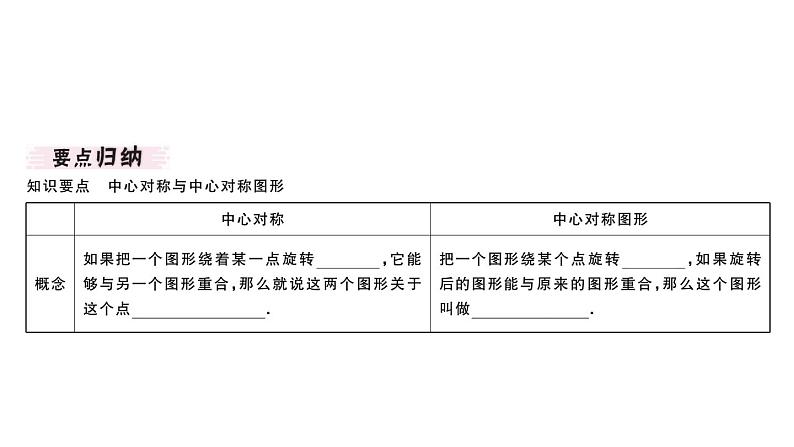 北师大版八年级数学下3.3 中心对称课堂习题课件第2页