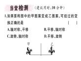 北师大版八年级数学下3.4 简单的图案设计课堂习题课件