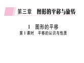 北师大版八年级数学下3.1 第1课时 平移的认识与性质课堂习题课件