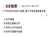 北师大版八年级数学下3.1 第1课时 平移的认识与性质课堂习题课件