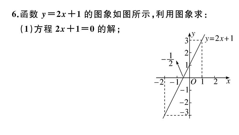 北师大版八年级数学下第二章一元一次不等式与一元一次不等式组2.5 第1课时  一元一次不等式与一次函数的关系课后习题课件07