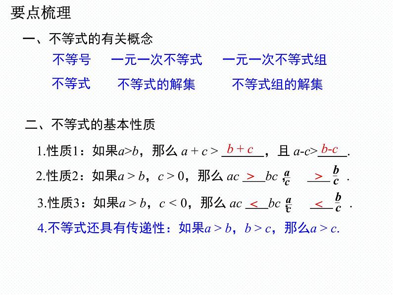 第4章 不等式 小结与复习南阳2中2022年湘教版八年级上册数学 课件02