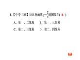 1.2.1反比例函数的图象-2022秋鲁教版（五四制）九年级数学上册习题课件