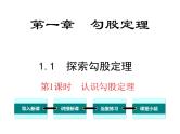 北师大版数字八年级上册1.1  第1课时 认识勾股定理课件