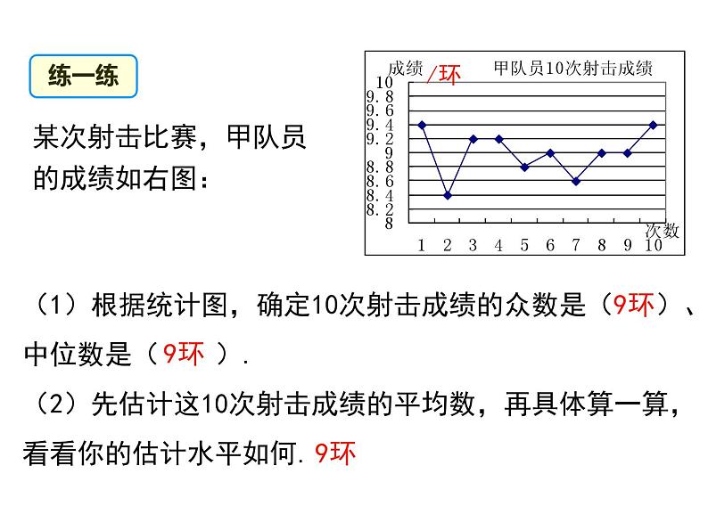 北师大版数字八年级上册6.3  从统计图分析数据的集中趋势课件06