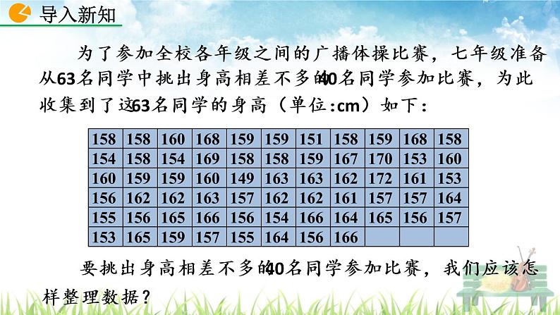 新人教版初中数学七年级下册《直方图》课件第2页