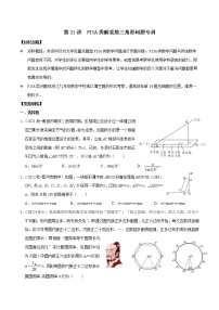 第21讲 PISA类解直角三角形问题专训（原卷版+解析）