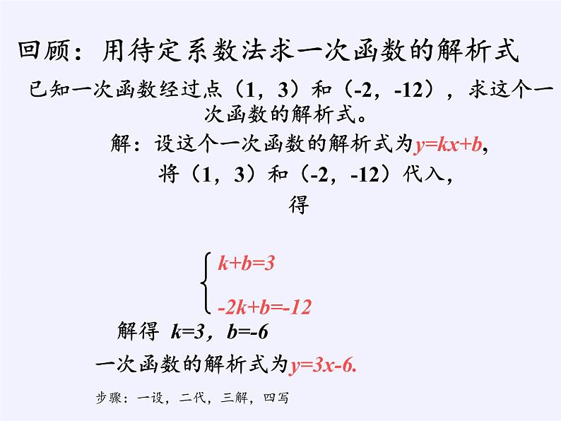 江苏科学技术出版社初中数学九年级下册 5.3 用待定系数法确定二次函数表达式   课件2第8页