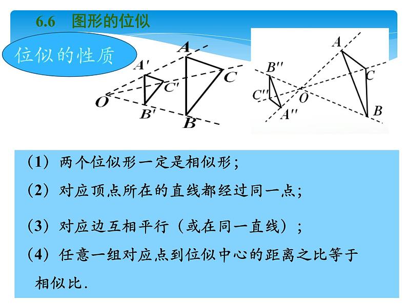 江苏科学技术出版社初中数学九年级下册 6.6 图形的位似   课件105