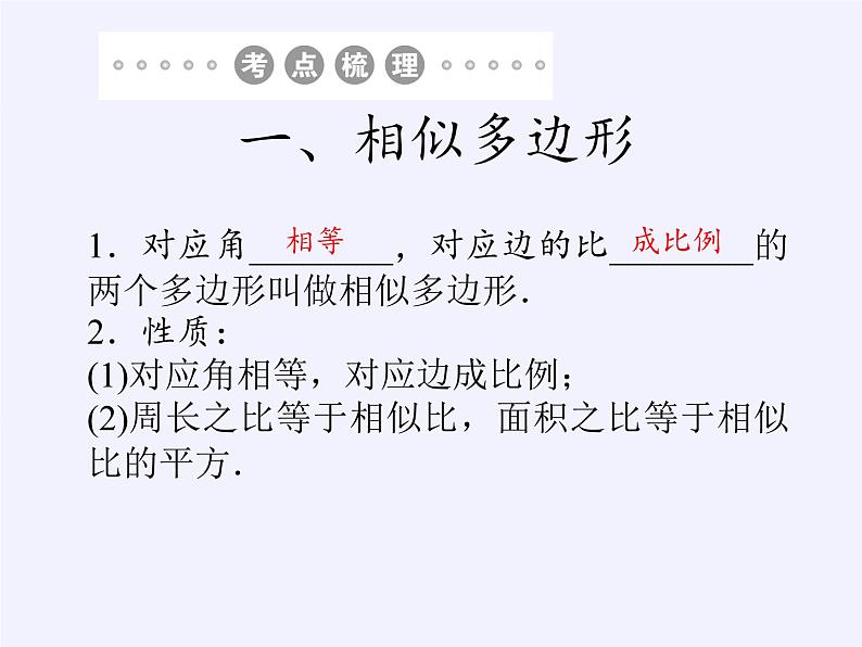 江苏科学技术出版社初中数学九年级下册 6.6 图形的位似   课件02