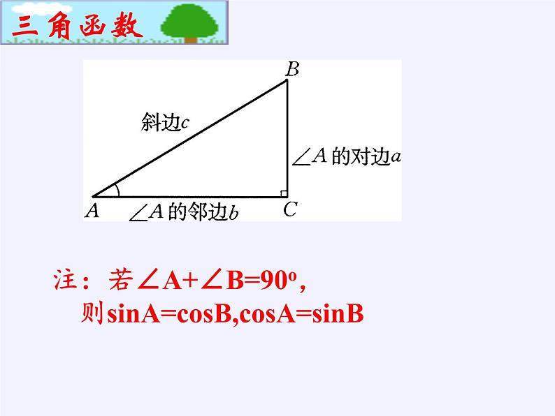 江苏科学技术出版社初中数学九年级下册 7.2 正弦、余弦   课件第8页