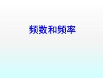 初中数学湘教版八年级下册5.1 频数与频率教案配套ppt课件