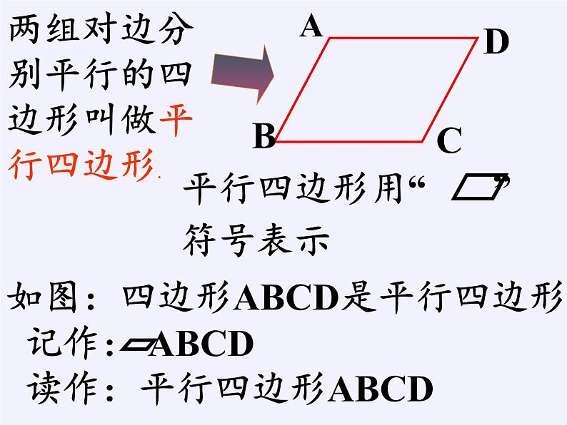 江苏科学技术出版社初中数学八年级下册 9.3 平行四边形  课件605