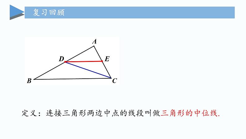 江苏科学技术出版社初中数学八年级下册 9.5 三角形的中位线  课件11第2页